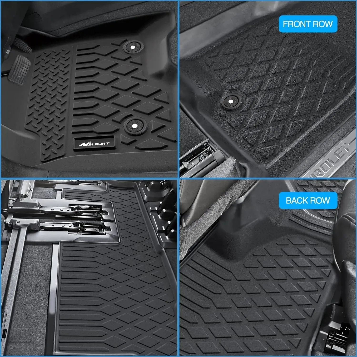 2020-2025 Kia Telluride TPE Floor Mats