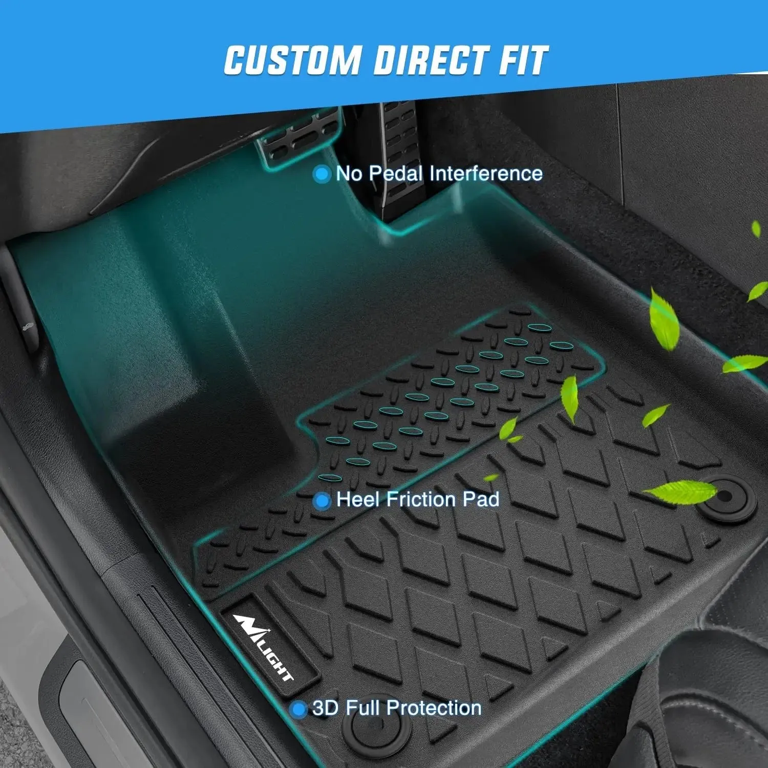 2020-2025 Kia Telluride TPE Floor Mats