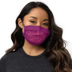 Black Mogul Girls Premium face mask