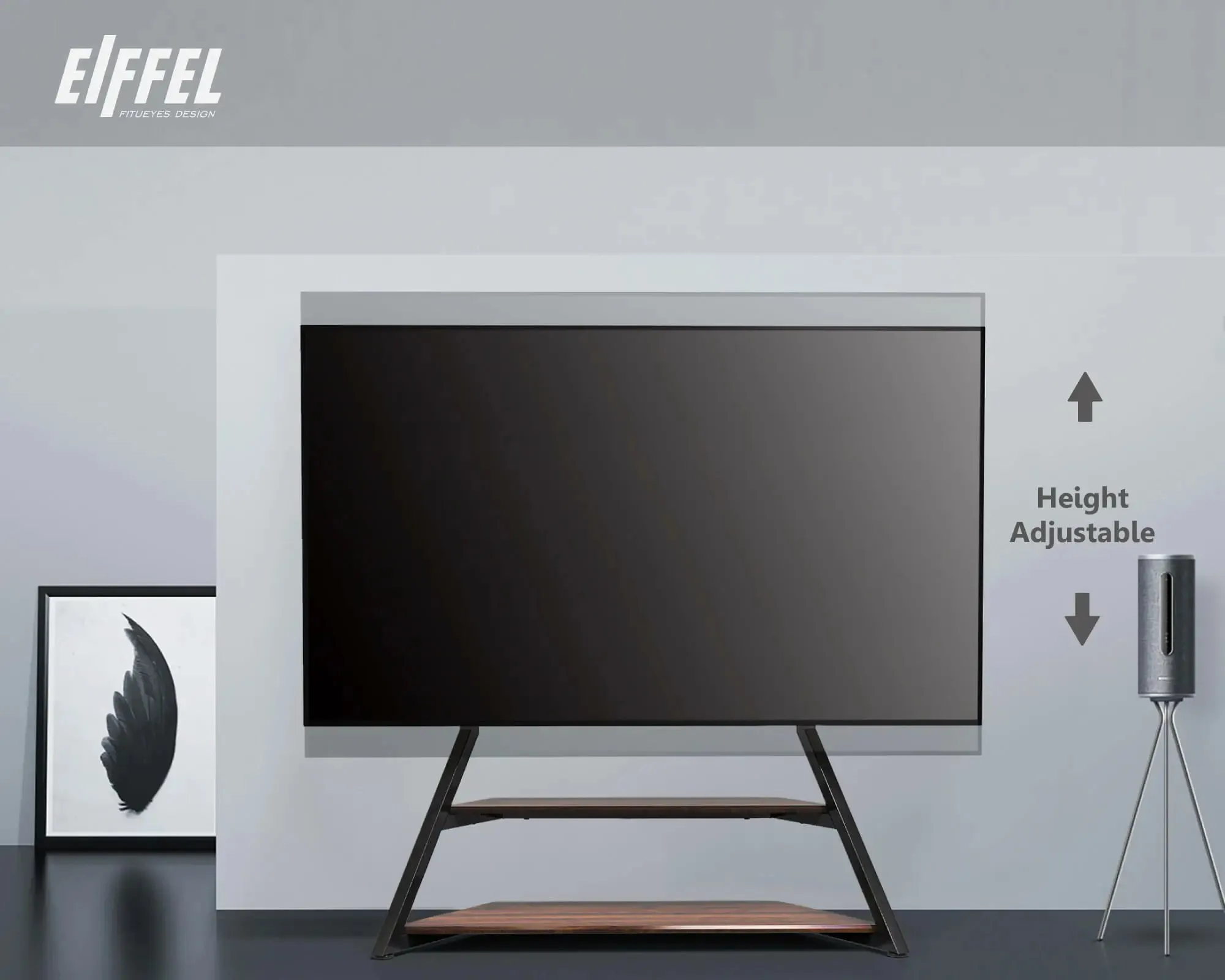 Eiffel FT100 Floor TV Stand