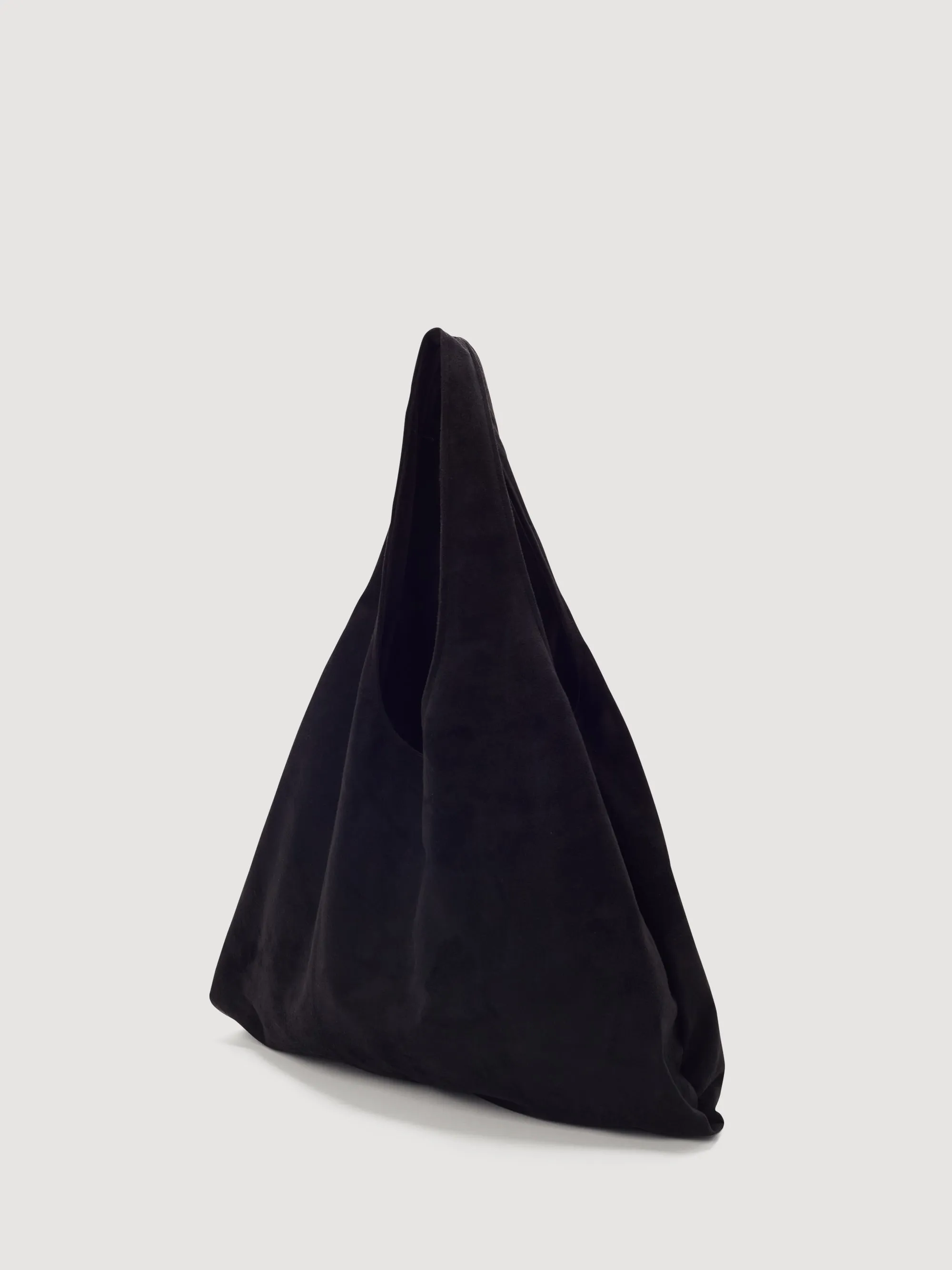 Flower Market Bag Suede Black
