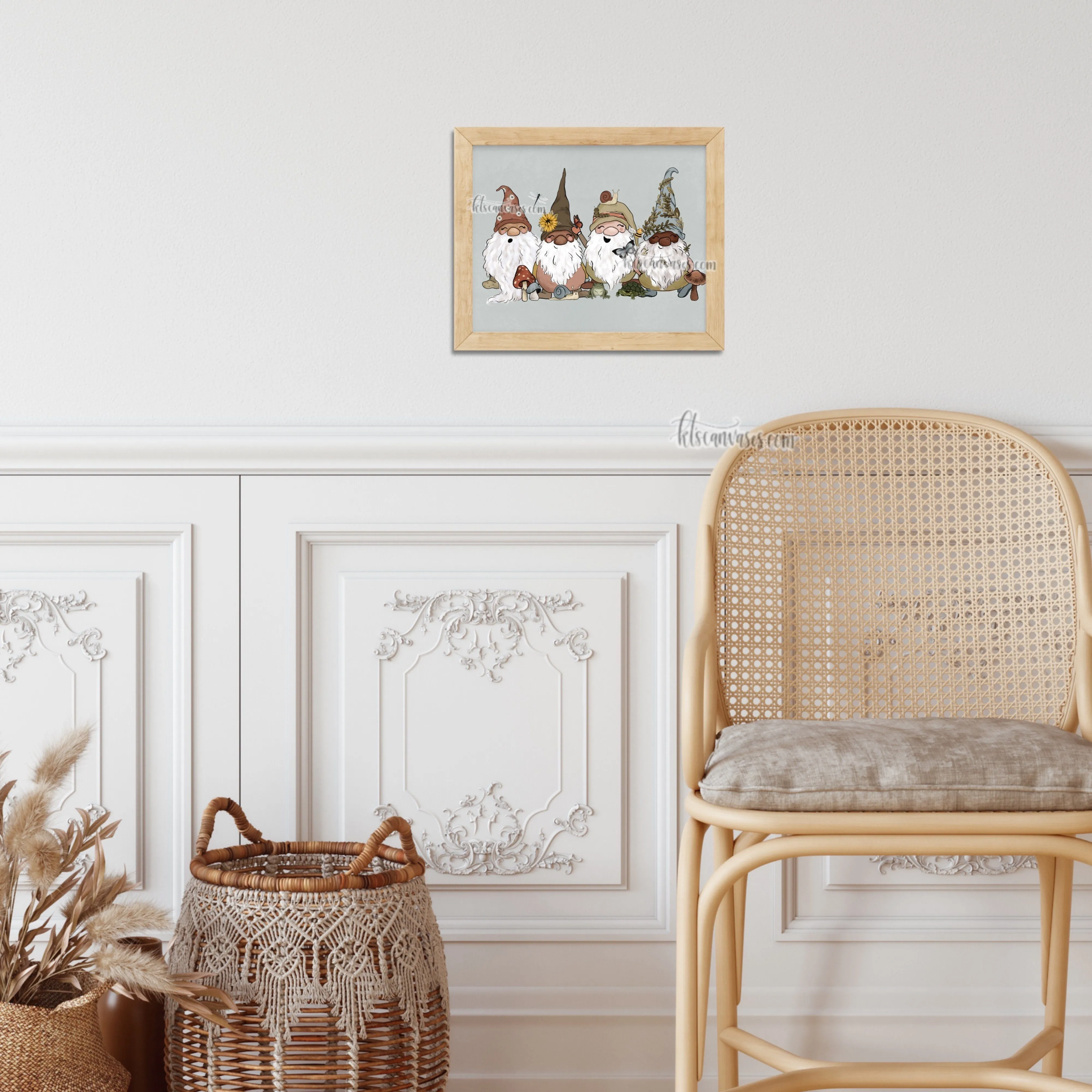 Garden Gnomes Art Print (Horizontal)