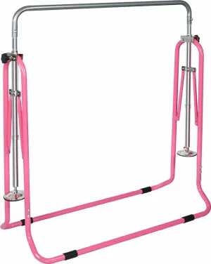 Kids Gymnastics Bars Training Horizontal Bar Monkey Kip Bar Pink