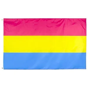 Pansexual Pride Flag (5ft x 3ft Premium)