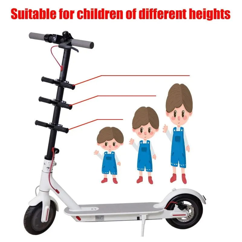 Scooter Children's Handlebar Adjustable Grip Bar Safe Holder Kids Handrail Compatible for Xiaomi M365 / Pro 1S Electric Scooter