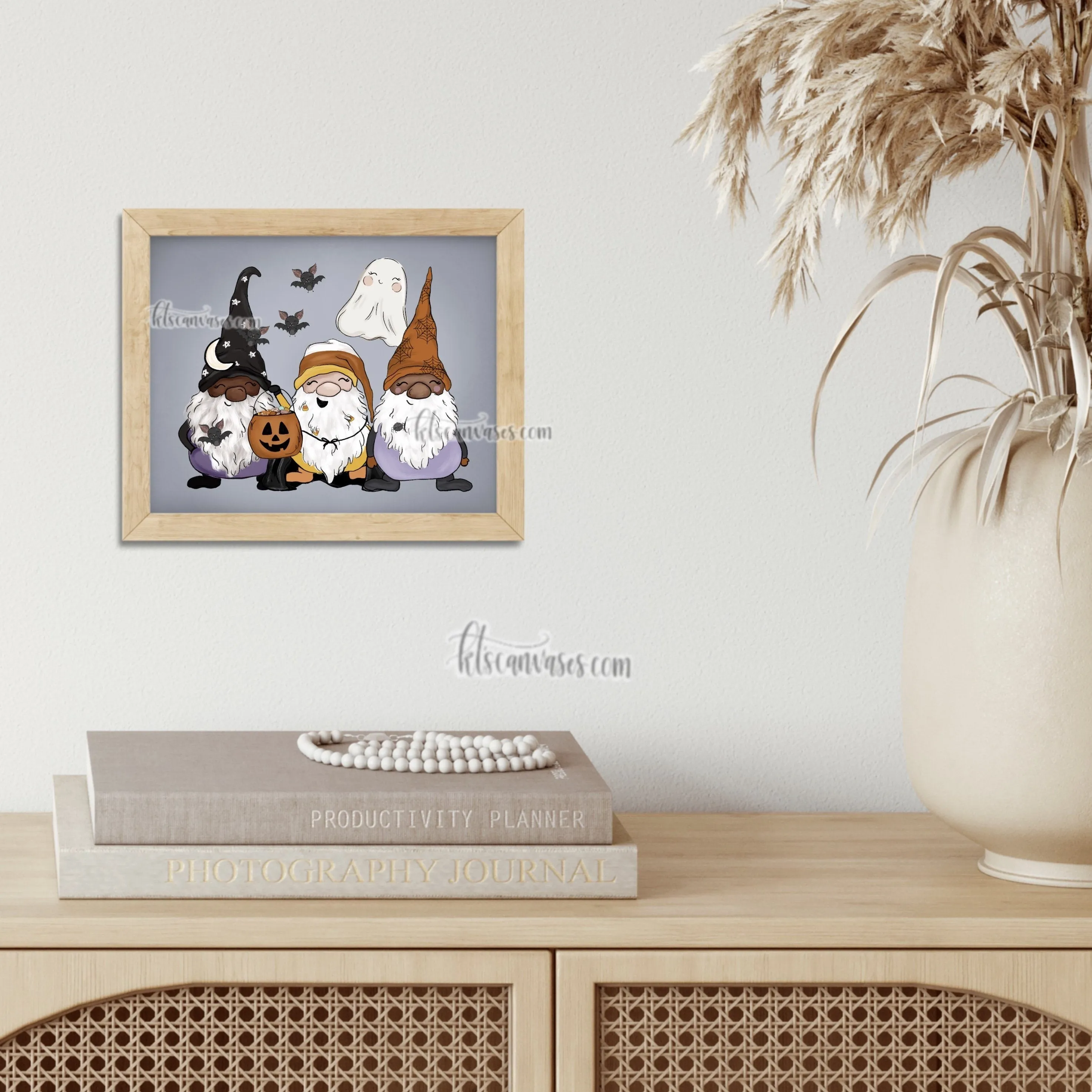 Spooky Gnomes Art Print (Horizontal)
