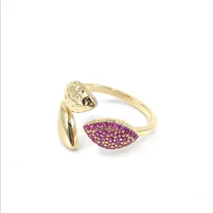 Three Leaf Ring