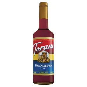 Torani Huckleberry Syrup (750 mL)
